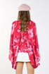 BUTTERFLY FUCHSIA BLOUSE